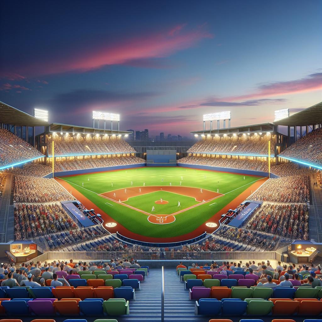 Baseball stadium design concept