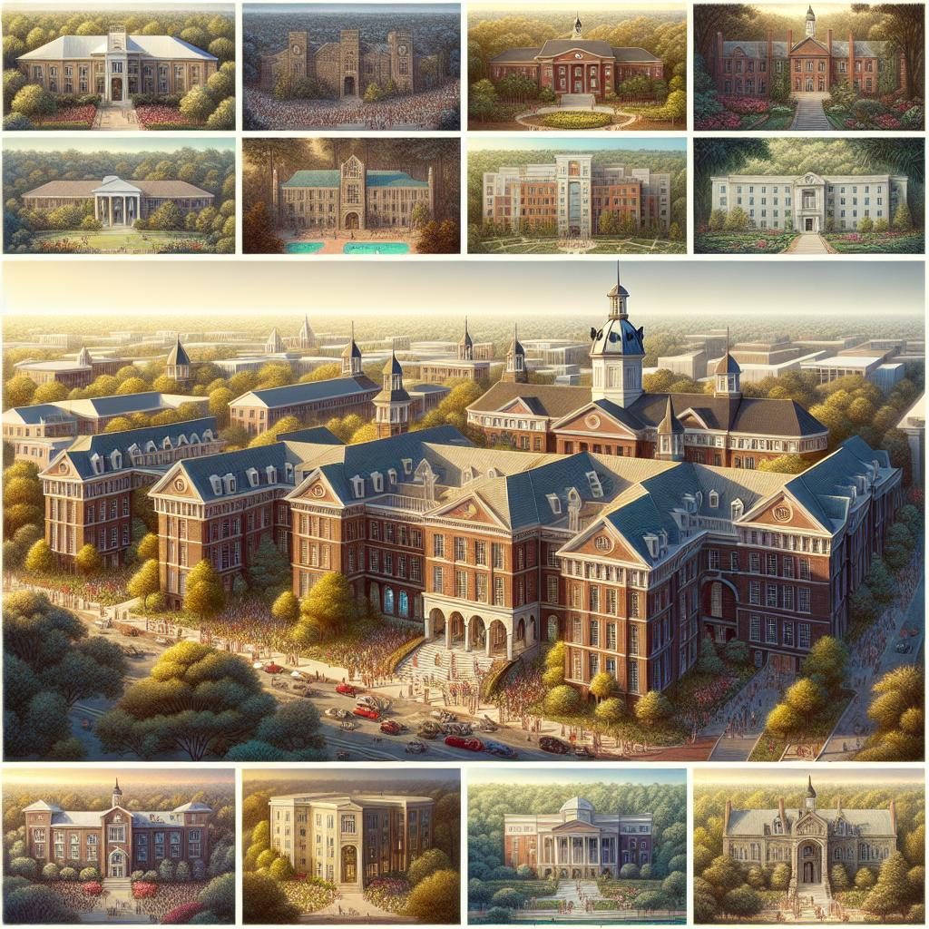 South Carolina campus comparison.