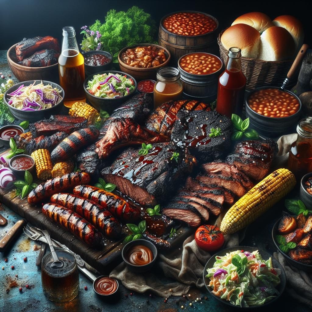 Barbecue Feast Display