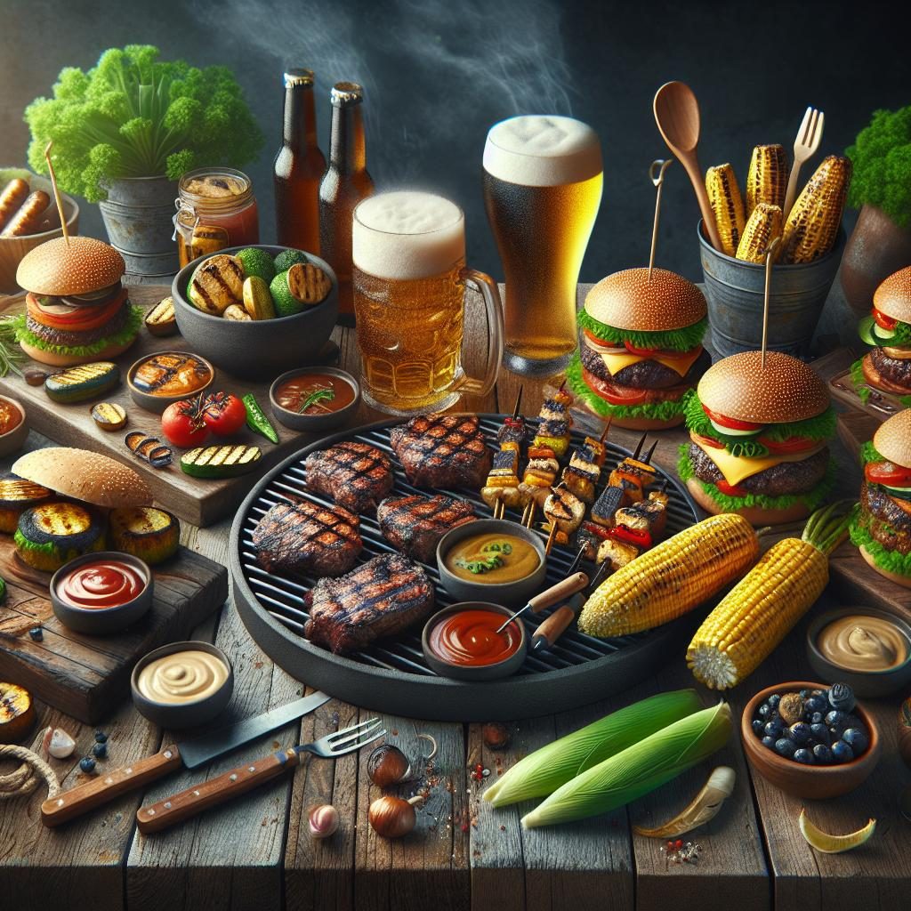 Barbecue Feast Display