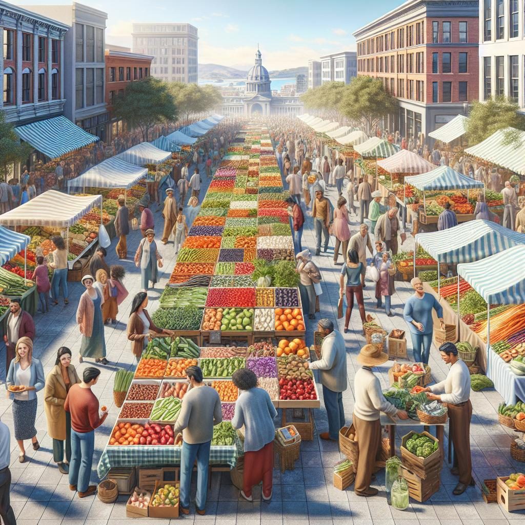 Vibrant Farmers Market