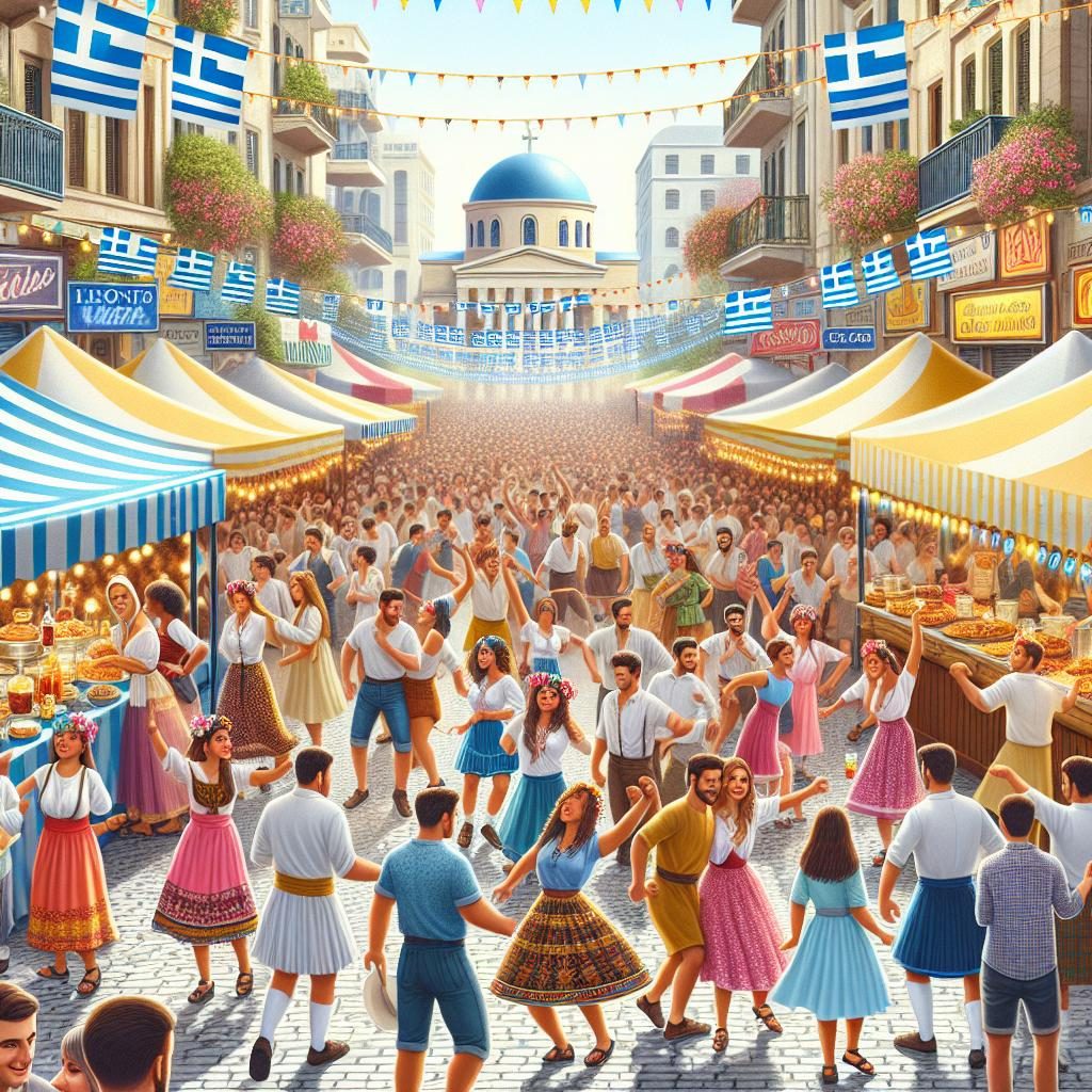 Greek Festival Celebration