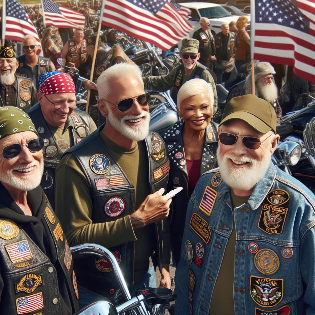 Veterans motorcycle fundraiser