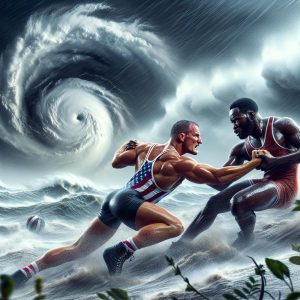 Wrestling Amidst Hurricane Helene