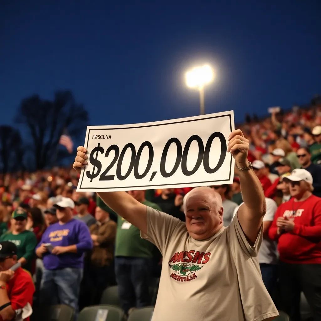 Unforeseen Windfall of $200,000 for Upstate Carolina Fan in Greenville, S.C.