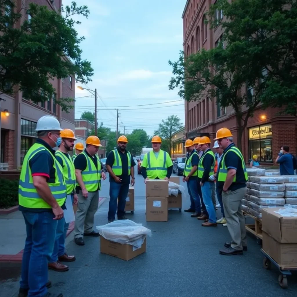 Spartanburg Embraces Community Spirit with Steelcore's Generous Aid After Hurricane Helene