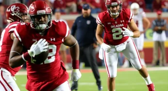 Oklahoma Suffers Defeat Against South Carolina in Disappointing 35-9 Loss
