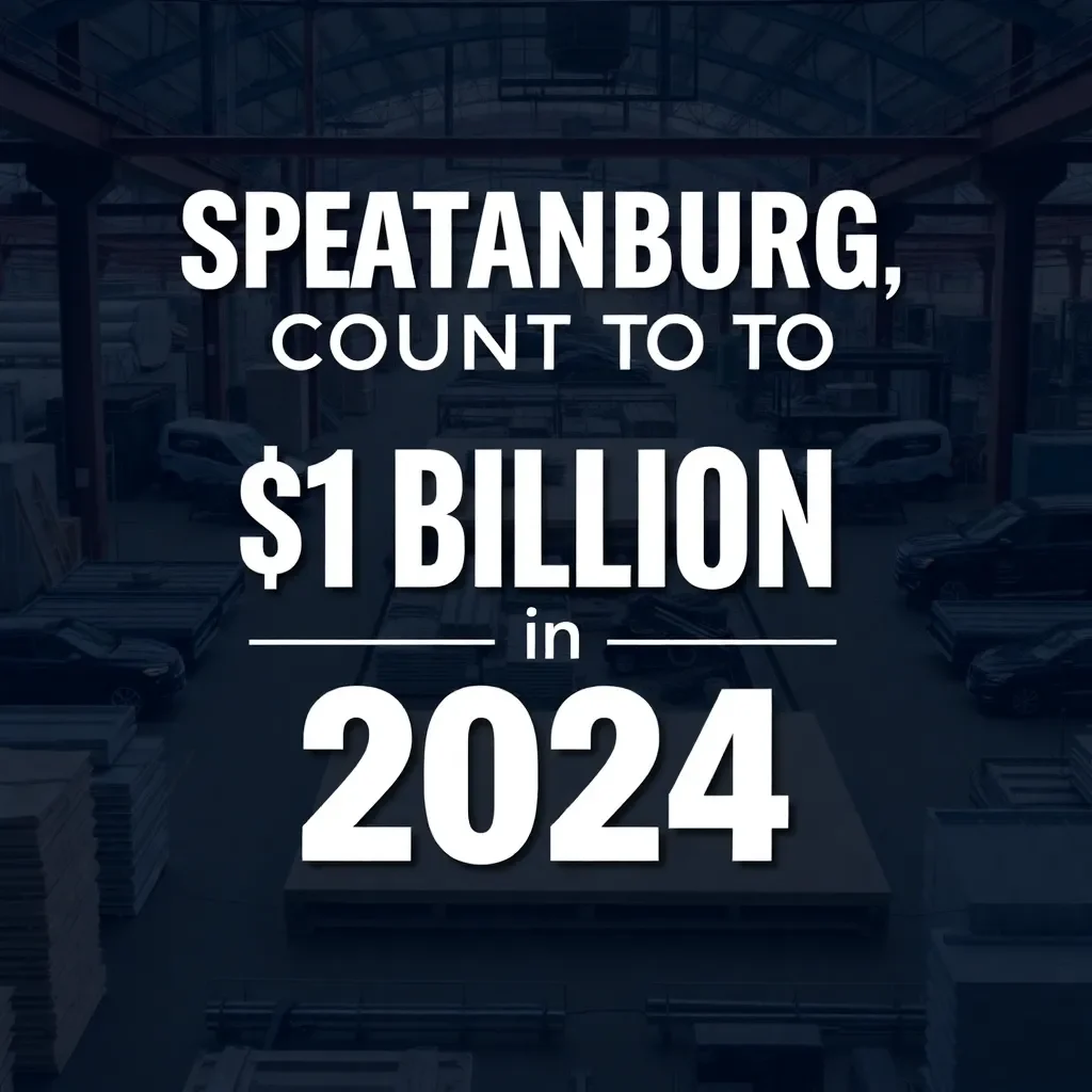 Spartanburg County Set to Reach $1 Billion in Investments for 2024 Boosted by Major Manufacturing Commitments