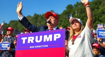 Trump Rallies Supporters in Duluth, Georgia Ahead of 2024 Presidential Election