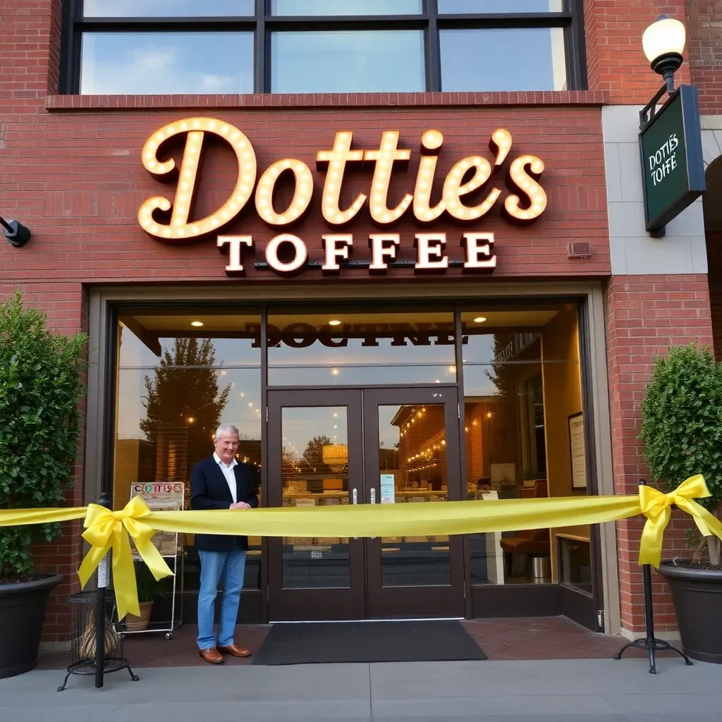 Spartanburg Celebrates Grand Opening of Dottie's Toffee at New Downtown Location