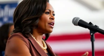 Michelle Obama Voices Frustration Over Kamala Harris’ Treatment in Presidential Campaign at Michigan Rally