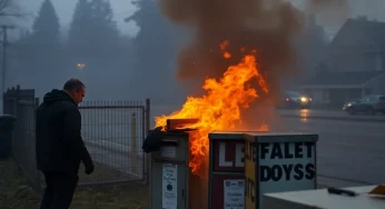 Arson Fires Targeting Ballot Boxes in Portland and Vancouver Spur Investigations
