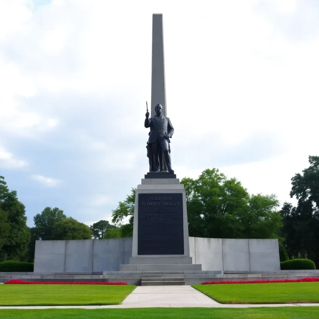 Historic monument dedication