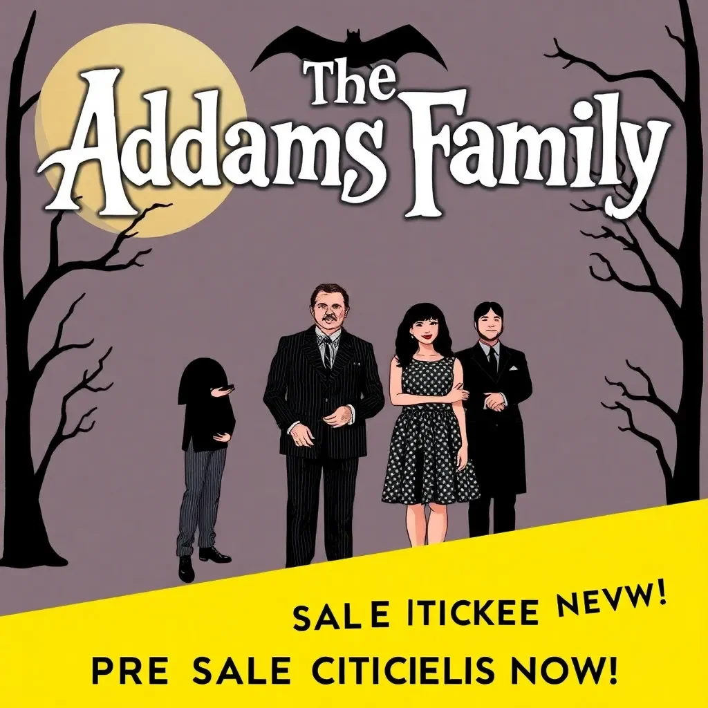 Spartanburg Prepares for Exciting Return of 'The Addams Family: A Musical Comedy' with Pre-Sale Tickets Available Now