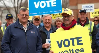Union Members in Shakopee Campaign for Democratic Candidates, Highlight Importance of Union Values in Voting Choices