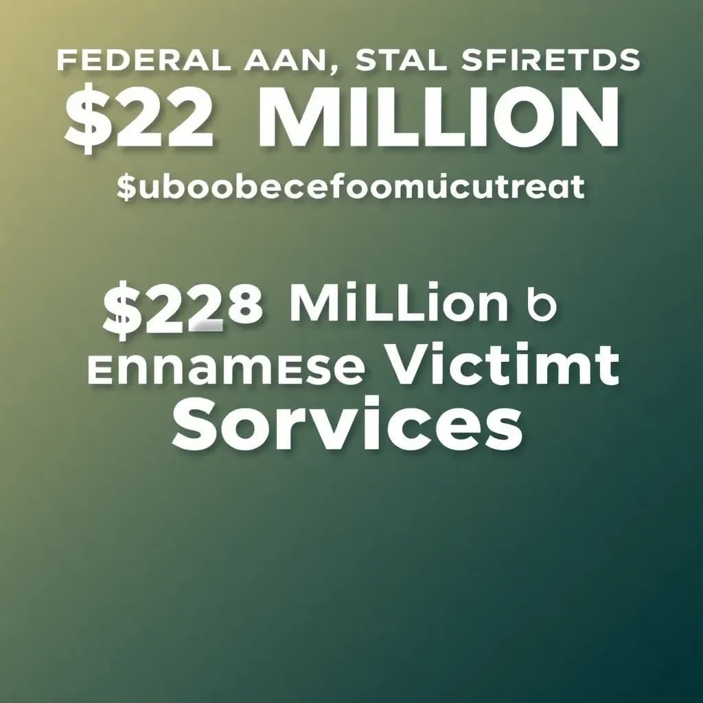 Federal and State Grants of $26 Million to Enhance Victim Services in South Carolina