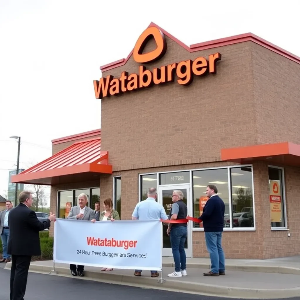 Spartanburg Celebrates Grand Opening of Second Whataburger with 24-Hour Service and Free Burgers!