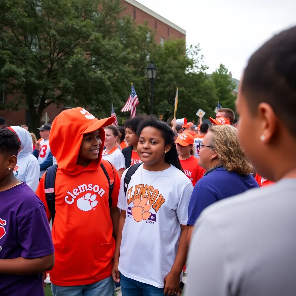 Greenville Community Rallies for Youth Support at 16th Annual Clemson-Carolina Pep Rally Fundraiser