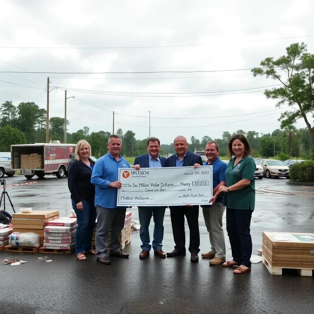 Spartanburg Firm Donates Million Dollars for Hurricane Helene Recovery Efforts