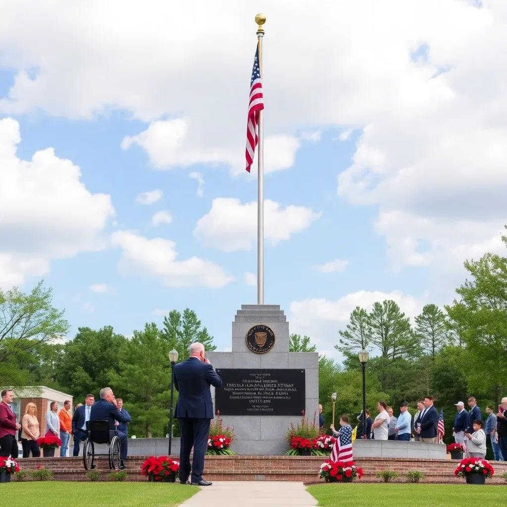 A Day of Honor as Spartanburg Dedicates 2024 Disabled American Veterans Monument