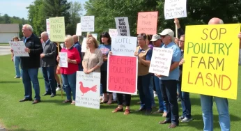 Mountville Residents Unite Against Poultry Farm Expansion Citing Environmental Risks