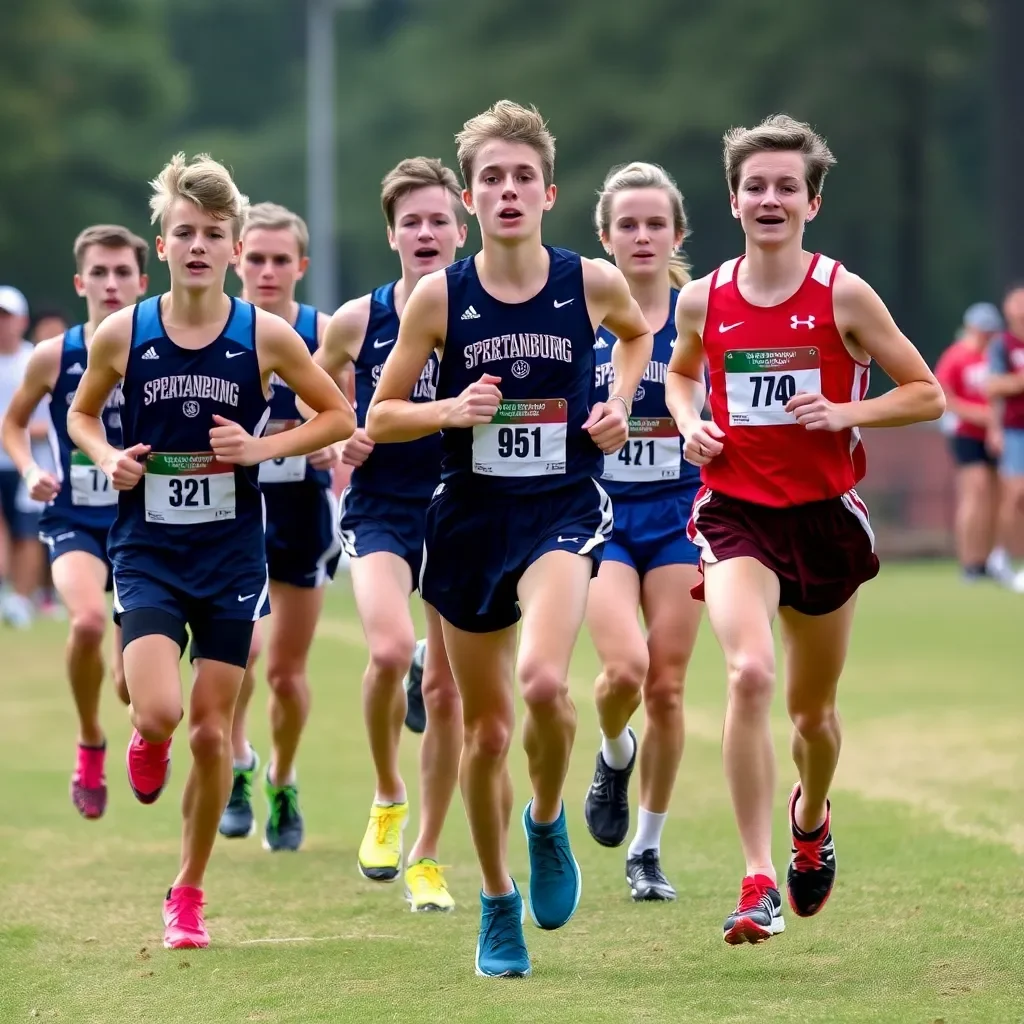 Spartanburg Cross Country Team Ends Regular Season with Strong Fifth-Place Finish at Upstate Invite