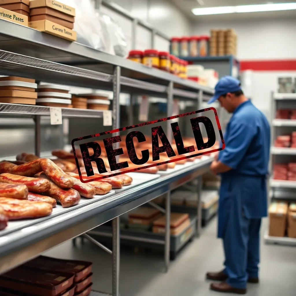 Spartanburg Food Manufacturer Recalls Over 4,500 Pounds of Meat Due to Potential Listeria Contamination