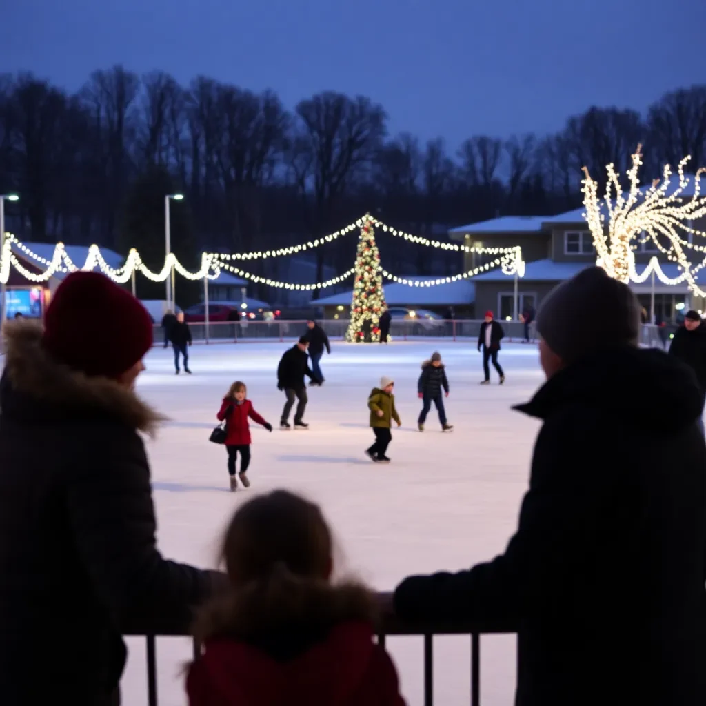 Upstate Residents Embrace Holiday Cheer with New Ice Skating Rinks