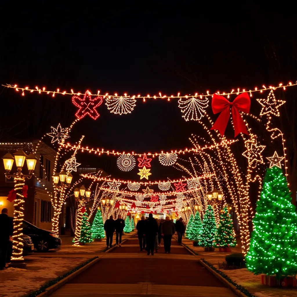 Christmas Cheer Shines Bright with Magical Holiday Light Displays and Festive Fun Across the Upstate