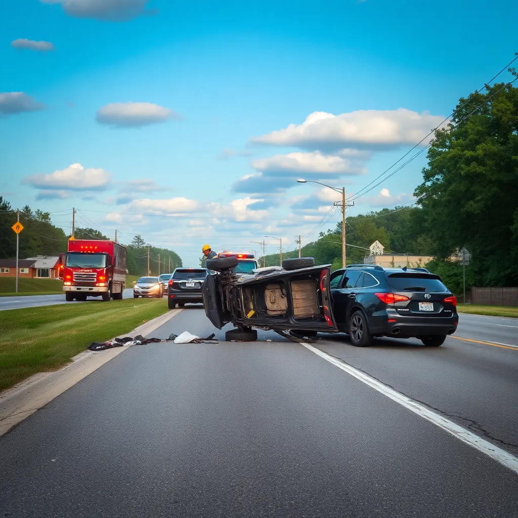 Major Traffic Incident in Spartanburg, S.C. Results in Rollover and Multiple Citations