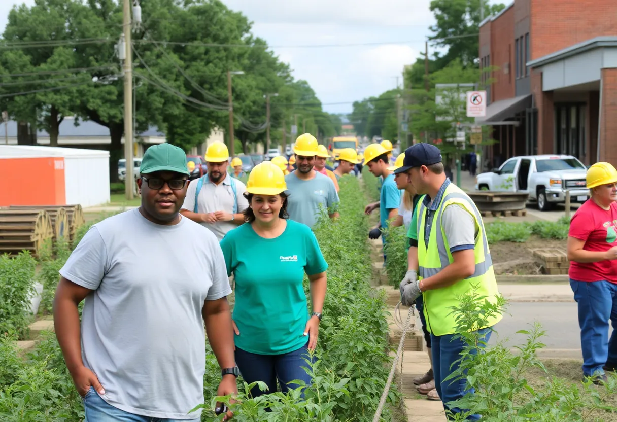 Growing workforce in a bustling South Carolina town.