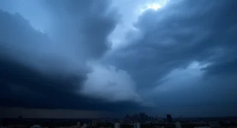 Columbia Under Tornado Watch as Severe Thunderstorms Approach