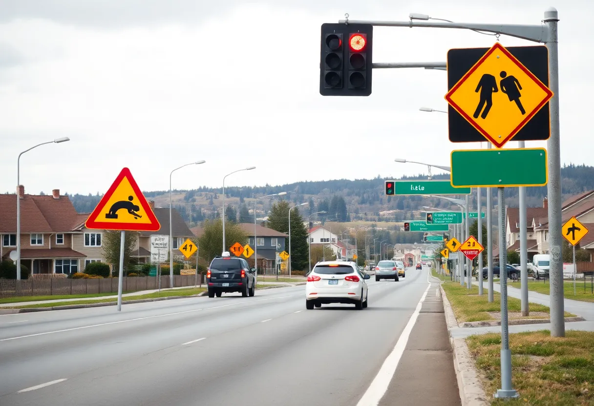 Road safety measures in Spartanburg County