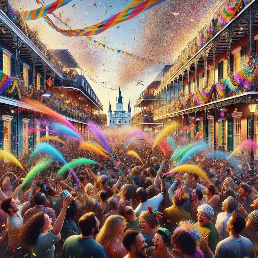 Celebration in New Orleans