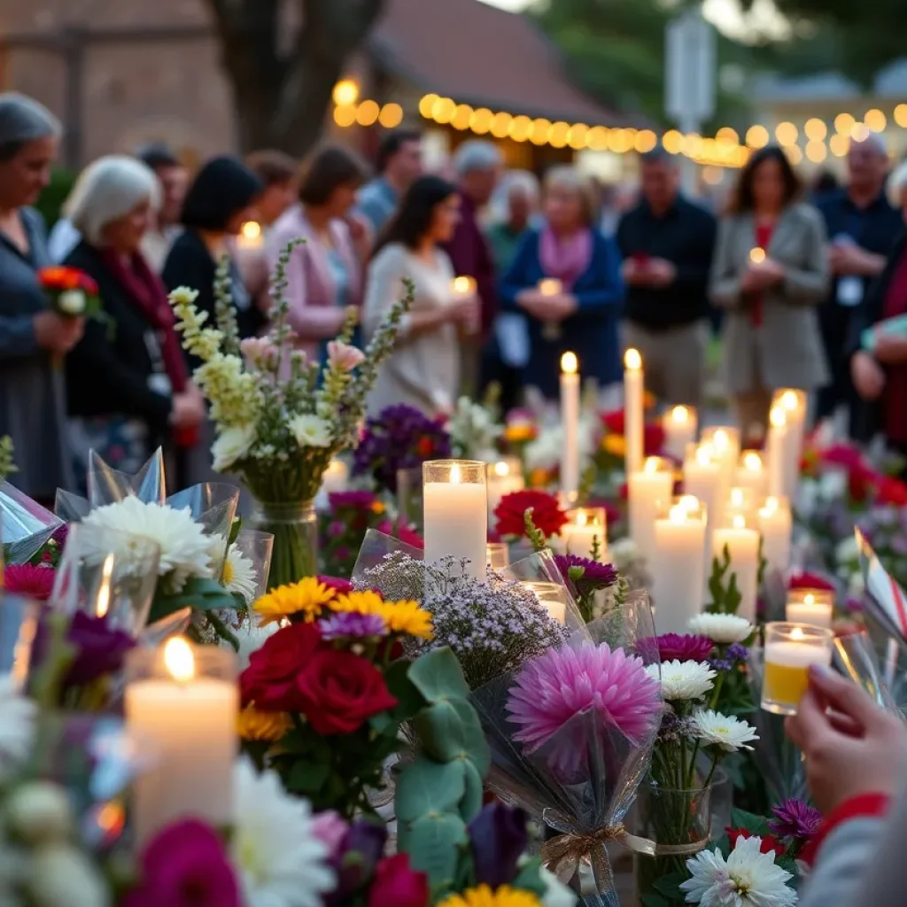 Community members gather to honor the memory of beloved residents in Spartanburg.