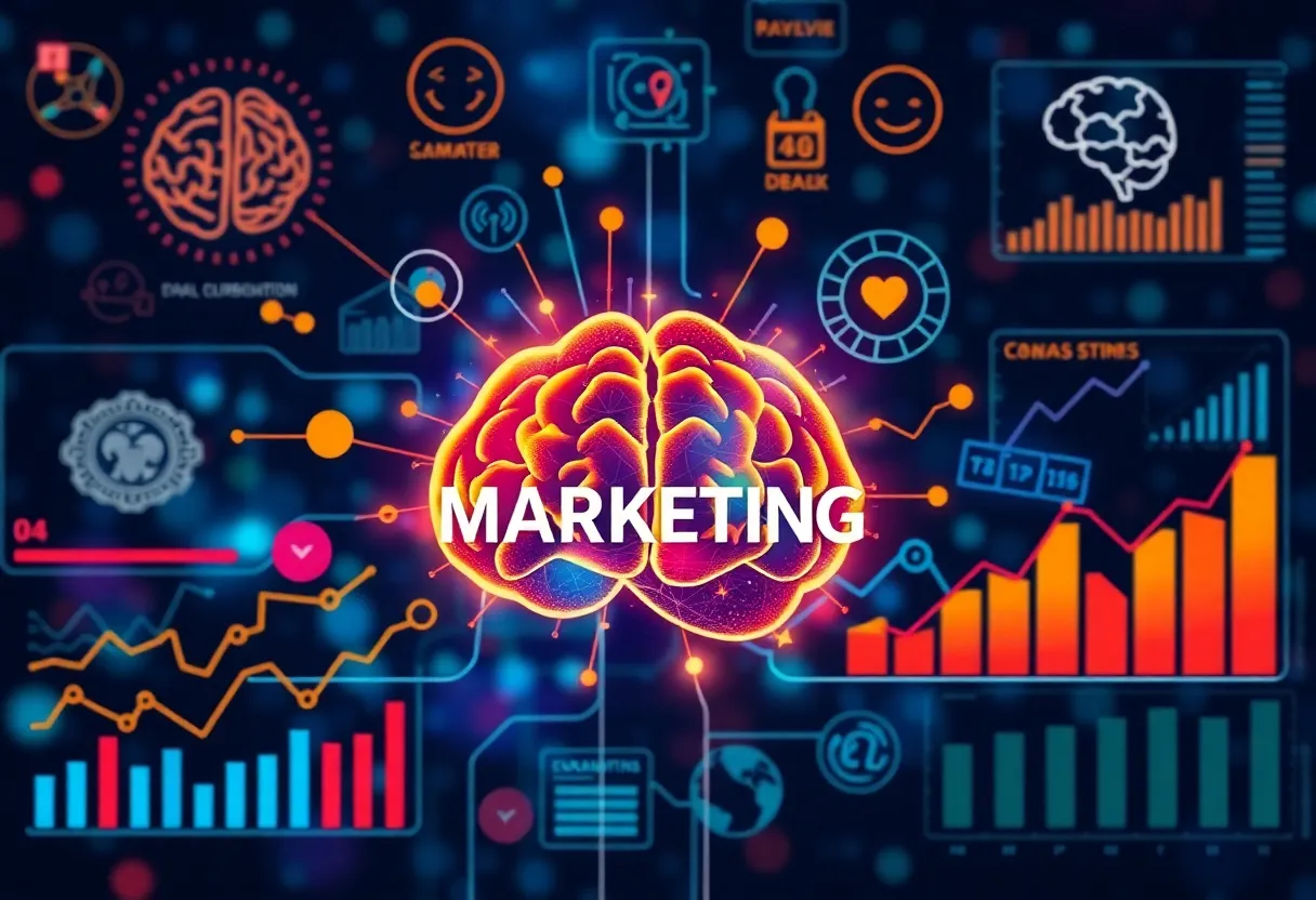 Illustration of neuromarketing strategies for consumer engagement