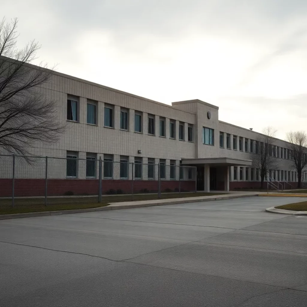 Exterior view of Spartanburg County Detention Center