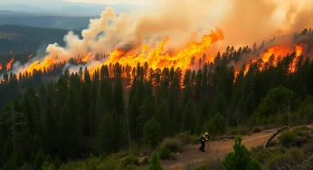 Carolina Forest Battles Expanding Wildfire