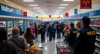Chaos Erupts at Walmart in Lancaster, South Carolina