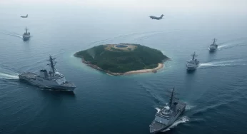 China Conducts Military Exercises Near Taiwan