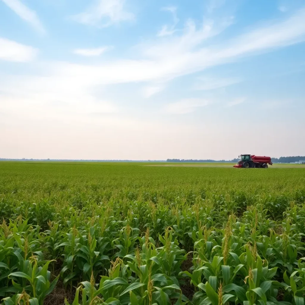 Kershaw South Carolina Soybean Fields
