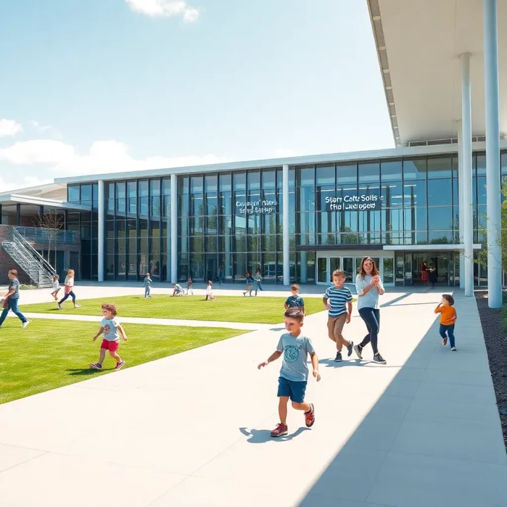 Middle Tyger Education Center under construction