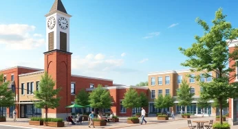 Morgan Square Redesign Raises Clock Tower Debate in Spartanburg
