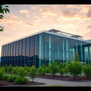 Rendering of NorthMark Strategies High-Performance Computing Center in Spartanburg
